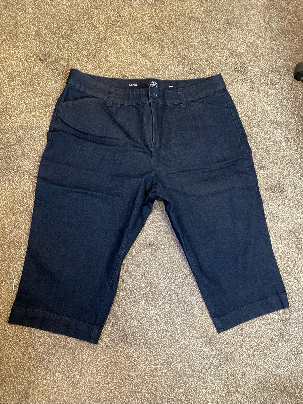 New Dark Blue Denim Shorts